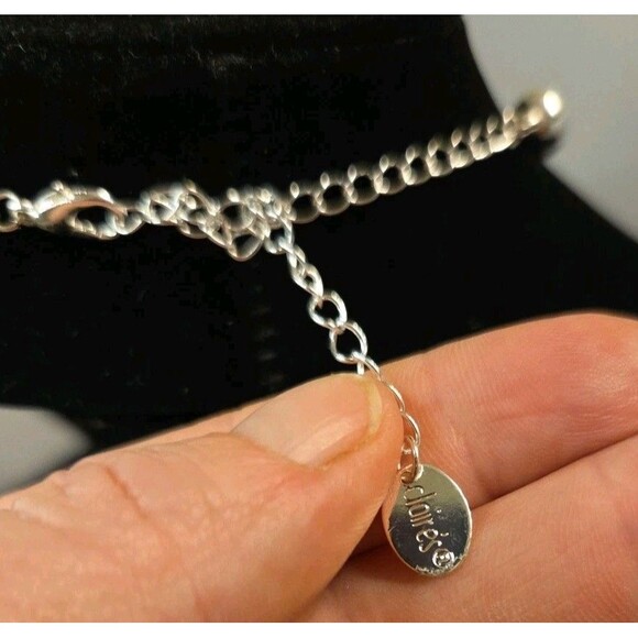 20"-25" Gold & Silver Bead Necklace, Gold, Copper, Silver Bracelet & Earrings - Picture 8 of 8